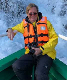 tony on the boat