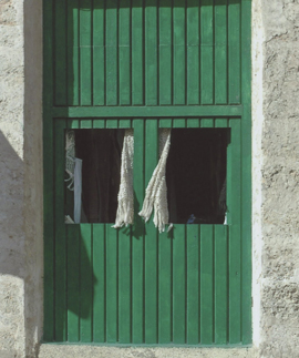 green door